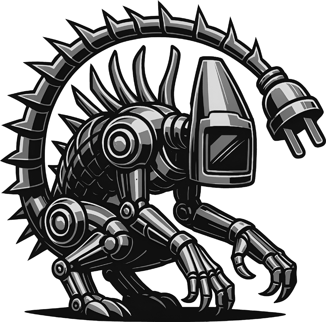 Alien Press mechanical alien mark